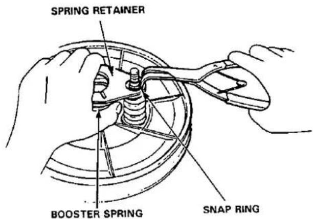 SPRING RETAINER BOOSTER SPRING SNAP RING