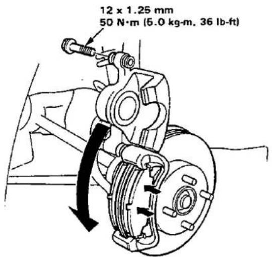 12 x 1.25 mm 50 N·m (5.0 kg·m, 36 lb·ft)