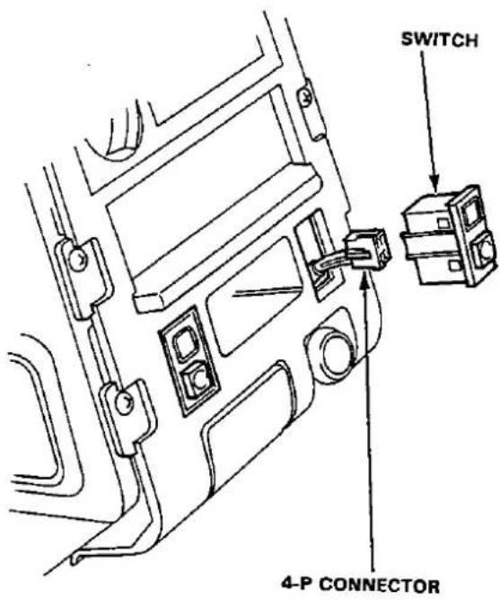 SWITCH 4-P CONNECTOR