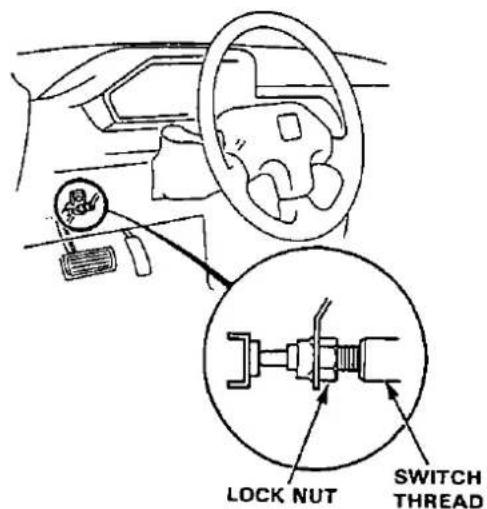 LOCK NUT SWITCH THREAD