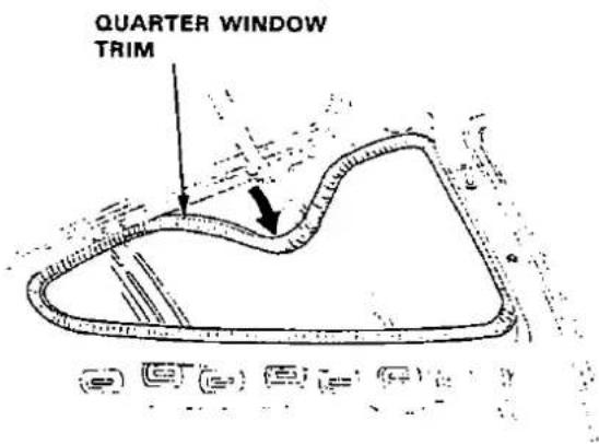 QUARTER WINDOW TRIM