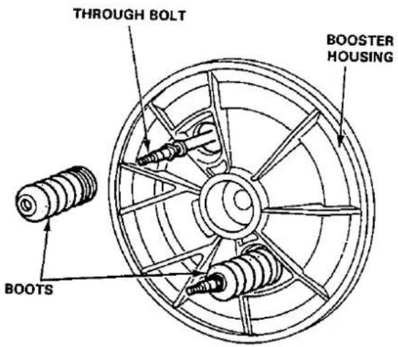 THROUGH BOLT BOOSTER HOUSING BOOTS
