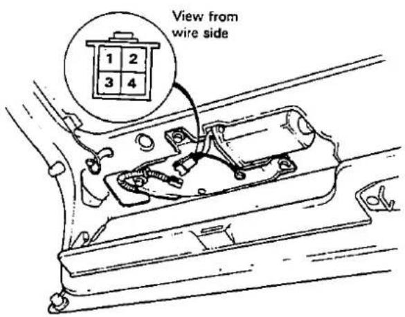 View from wire side 1 2 3 4