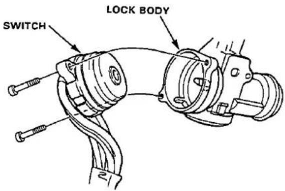 SWITCH LOCK BODY