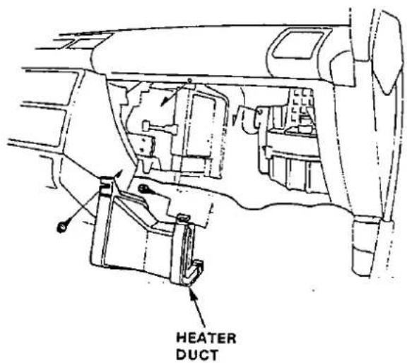 HEATER DUCT