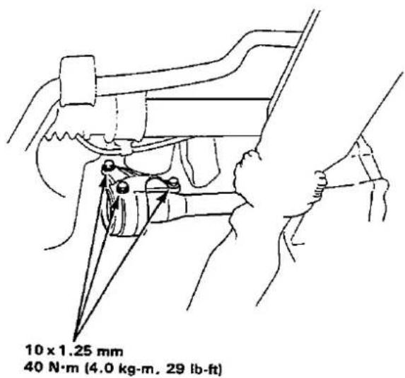 10 x 1.25 mm 40 N·m (4.0 kg·m, 29 lb·ft)