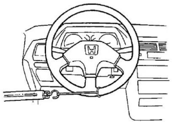 Honda Civic Coupe CRX (1987) - Steering Effort Check - 1