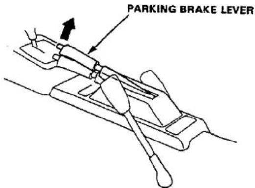 PARKING BRAKE LEVER