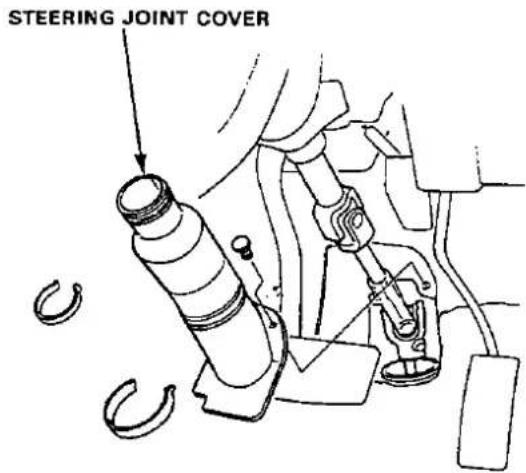 STEERING JOINT COVER
