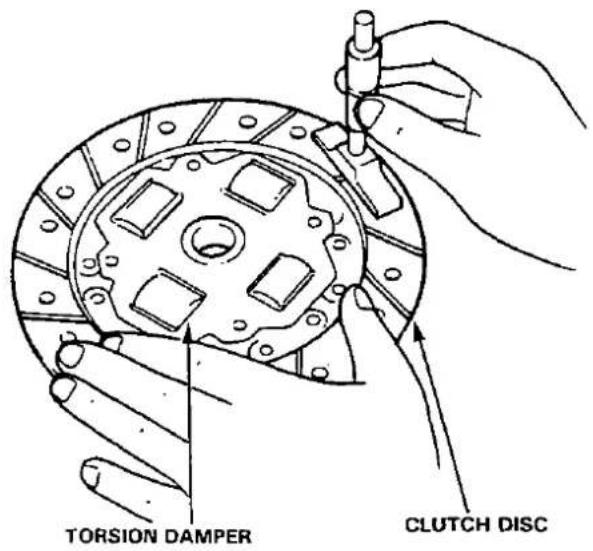 TORSION DAMPER CLUTCH DISC