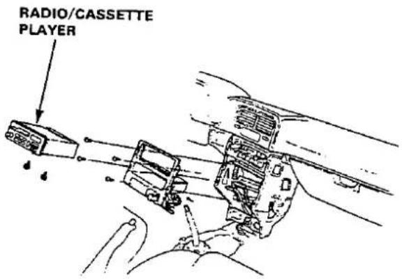 RADIO/CASSETTE PLAYER