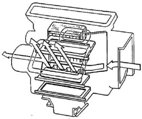 Honda Civic Coupe CRX (1987) - Heater Door Position - 4