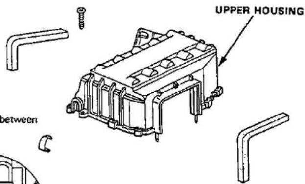 UPPER HOUSING between