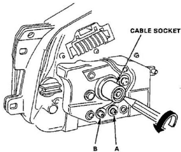 CABLE SOCKET B A