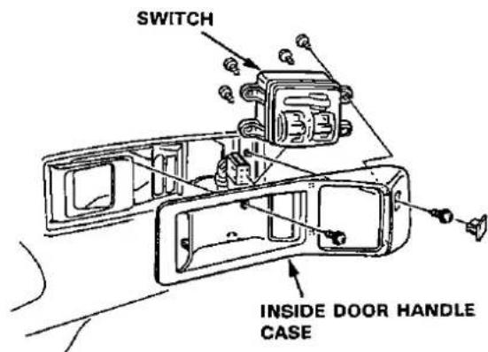 SWITCH INSIDE DOOR HANDLE CASE