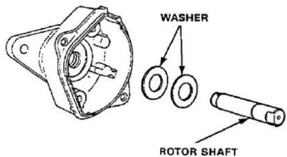WASHER ROTOR SHAFT