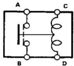A B C D