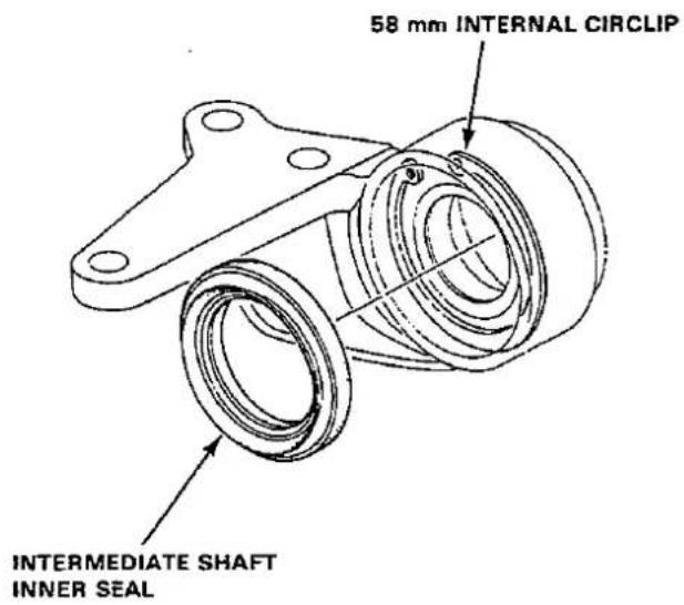 58 mm INTERNAL CIRCLIP INTERMEDIATE SHAFT INNER SEAL