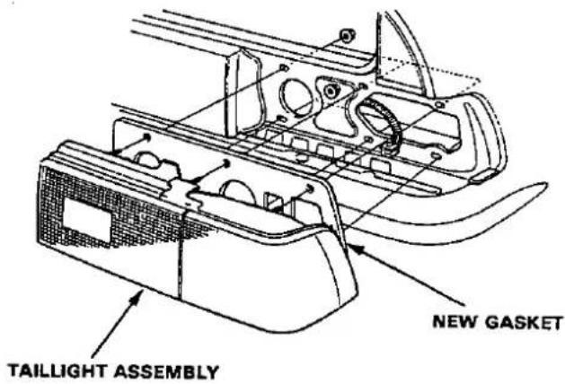 TAILLIGHT ASSEMBLY NEW GASKET
