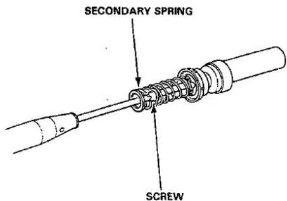 SECONDARY SPRING SCREW