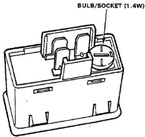 Honda Civic Coupe CRX (1987) - Switch Removal - 2