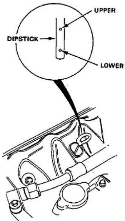 DIPSTICK UPPER LOWER