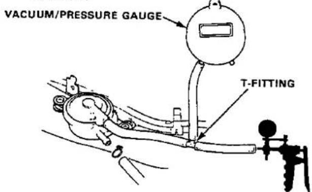 VACUUM/PRESSURE GAUGE T-FITTING