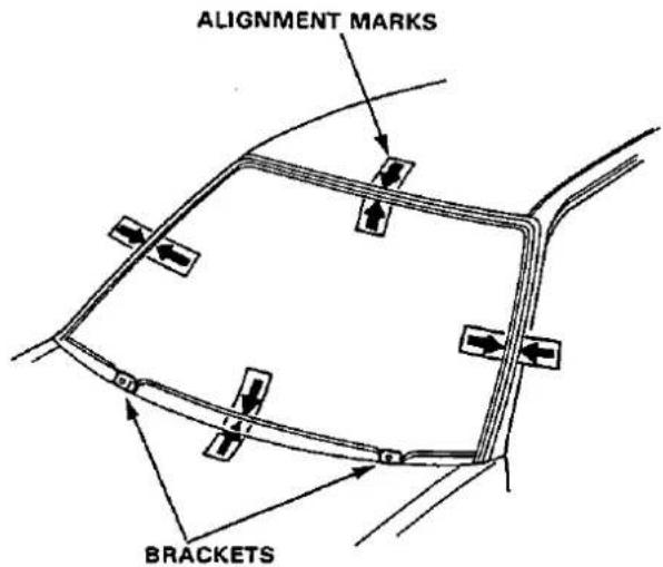 ALIGNMENT MARKS BRACKETS