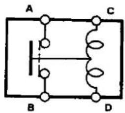 A B C D