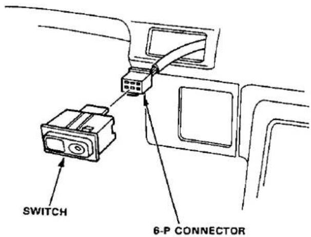 SWITCH 6-P CONNECTOR
