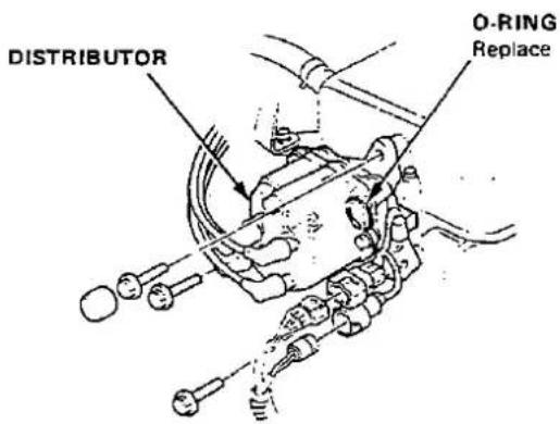 DISTRIBUTOR O-RING Replace
