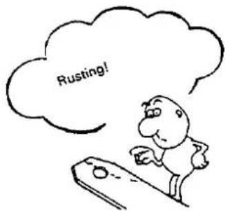 Rusting!