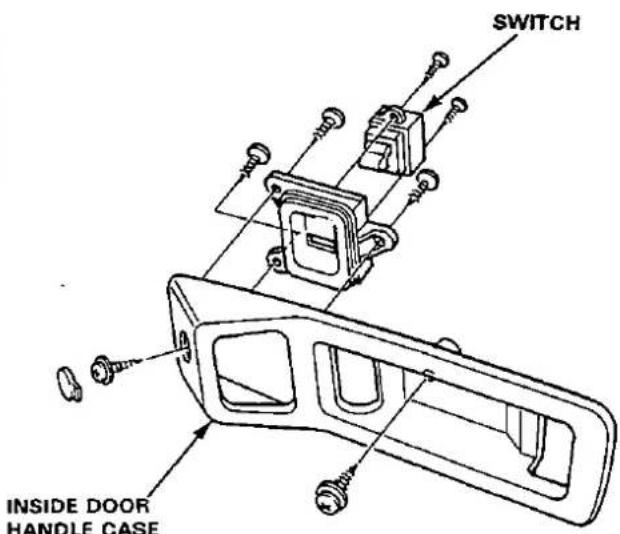 SWITCH INSIDE DOOR HANDLE CASE