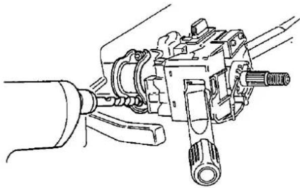 Honda Civic Coupe CRX (1987) - Steering Lock Replacement - 1