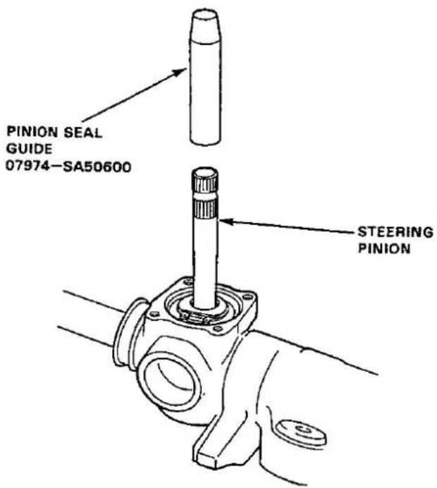 PINION SEAL GUIDE 07974-SA50600 STEERING PINION