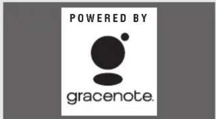 POWERED BY gracenote.