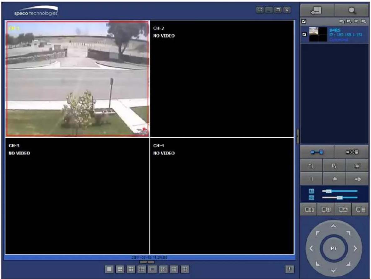 speco technologies CH-1 CH-2 NO VIDEO CH-3 NO VIDEO CH-4 NO VIDEO 2011-07-16 11:24:09 PT D485 IP : 192.168.1.151 Cirriendra