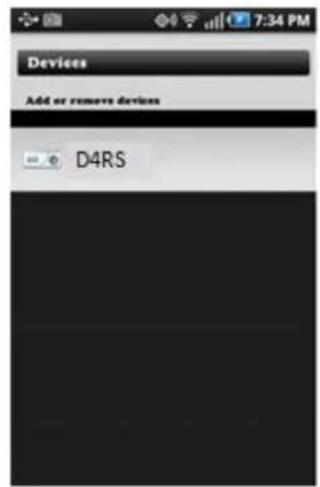Devices Add or remove devices D4RS
