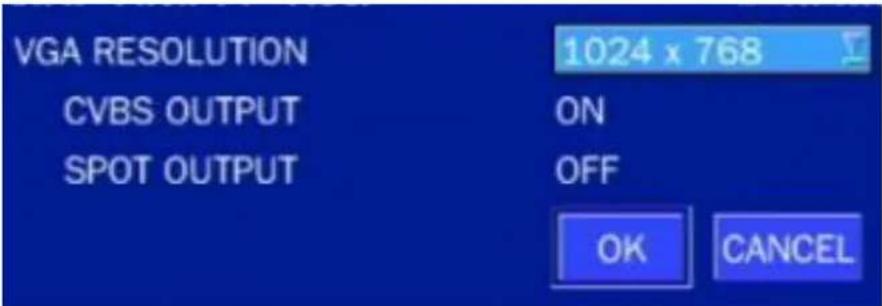 Speco Technologies D8RS - 4-5. Setup - DISPLAY Mode - 3