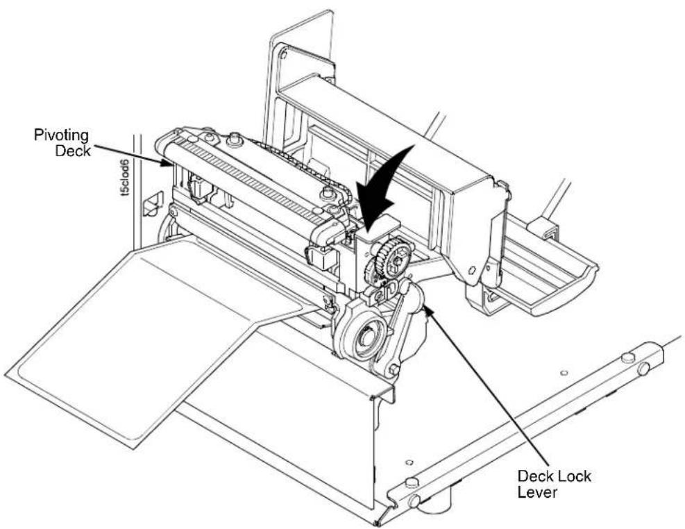 Pivoting Deck 15clock6 Deck Lock Lever