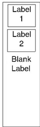 Label 1 Label 2 Blank Label