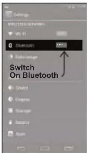 ON/OFF Switch On Bluetooth