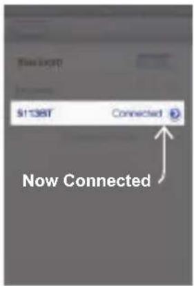 $13BT Connected Now Connected