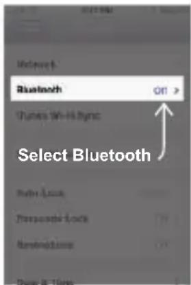Bluetooth Select Bluetooth