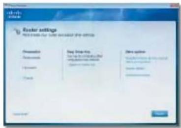 CISCO X2000-RM - Menu główne – Router Settings (Ustawienia routera) - 1