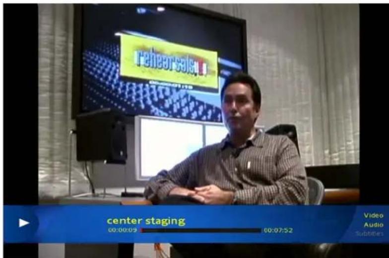 Center Staging 00:00:09 00:07:52 Video Audio Suppliers