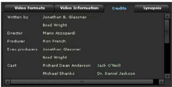 Video Formats Written by Jonathan B. Glassner Brad Wright Director Mario Azzopardi Producer Ron French Exec producers Jonathan Glassner Brad Wright Cast Richard Dean Anderson Jack O'Neill Michael Shanks Dr. Daniel Jackson