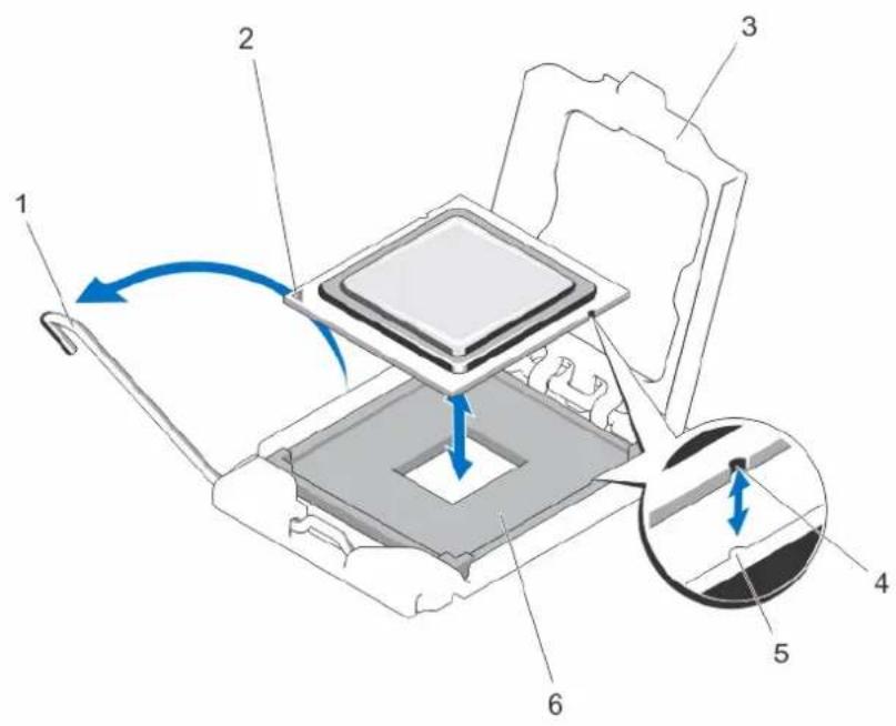 DELL 17154738.2-5 - Retrait d'un processeur - 7