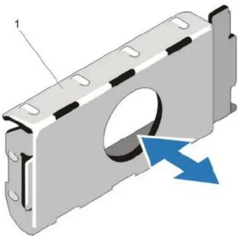 DELL 17154738.2-5 - Retrait d'un cache de bloc d'alimentation - 2