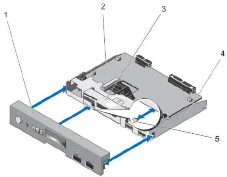 DELL 17154738.2-5 - Retrait du panneau de commande - 1